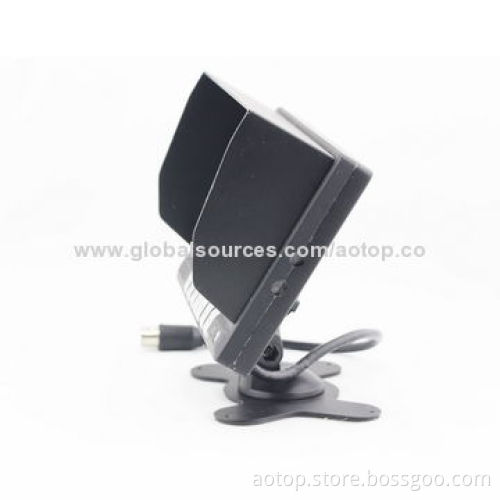 Hot Selling 7-inch Car Parking Monitor with Remote Control/Multilanguage/OSD Menu/Built-in Speaker